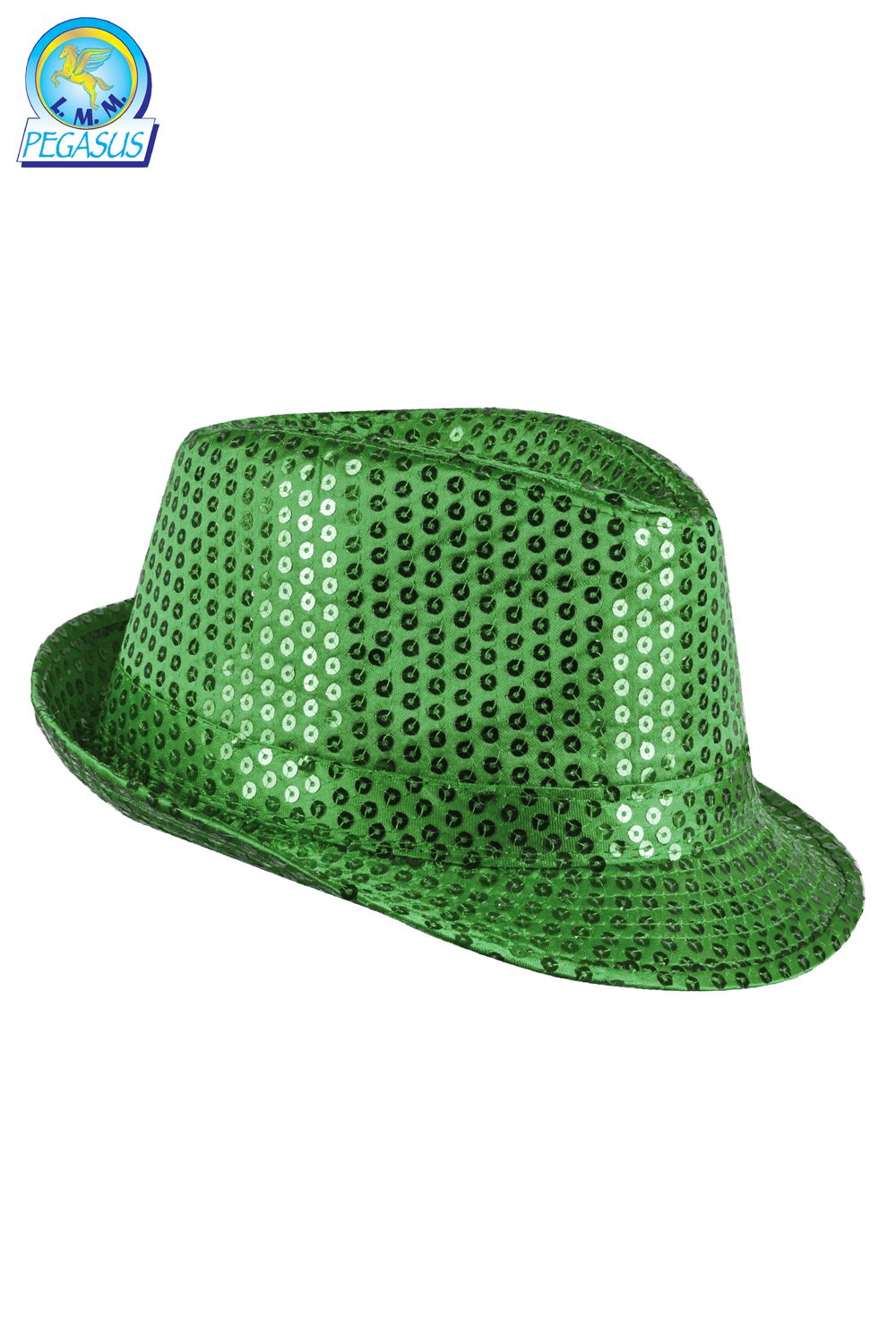 CAPPELLO PAILLETTES VERDE